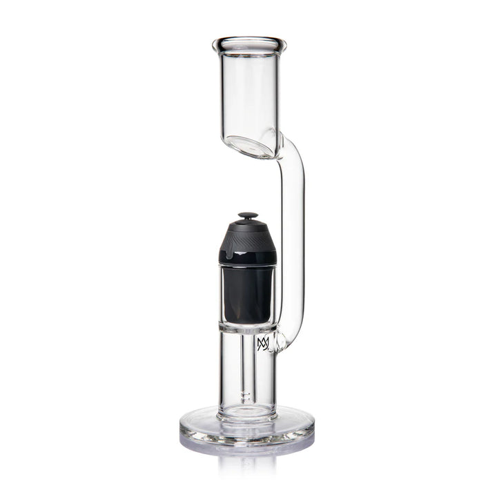MJ Arsenal Phantom Proxy Water Pipe with Puffco Proxy device inserted, full mini rig hero shot.
