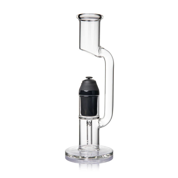 MJ Arsenal Phantom Proxy Water Pipe — 11-inch borosilicate glass mini rig for Puffco Proxy with base percolator.