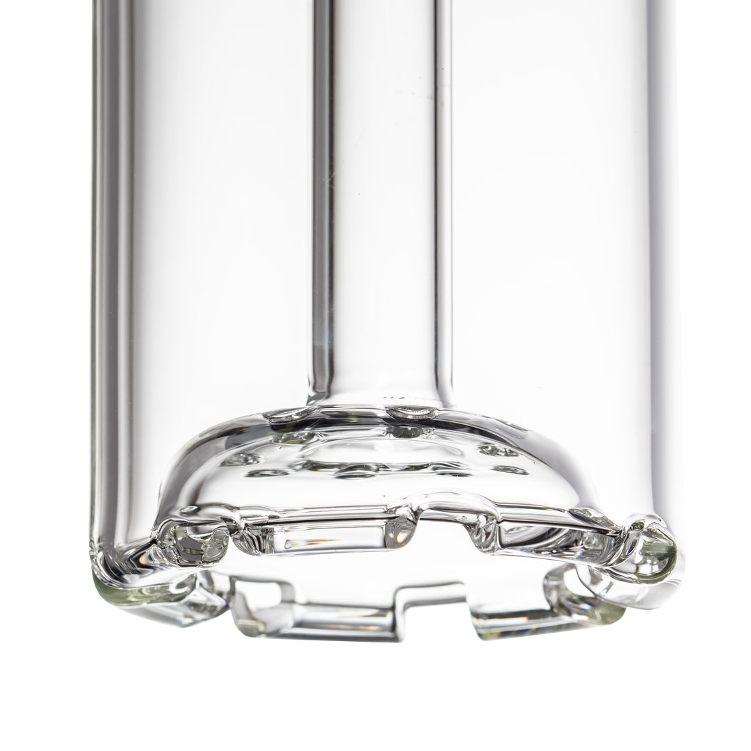 MJ Arsenal Piston Gravity Bong viewed from beneath the disc percolator.