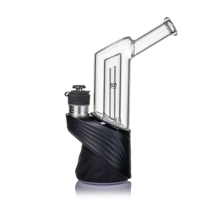 MJ Arsenal Plateau Peak Top Layered Glass for Puffco Peak — hero view of Plateau layered glass attachment on Puffco Peak