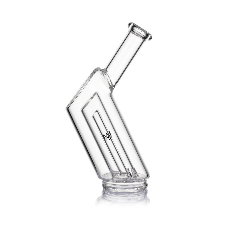 MJ Arsenal Plateau Peak Top Layered Glass for Puffco Peak — Plateau layered glass attachment front view