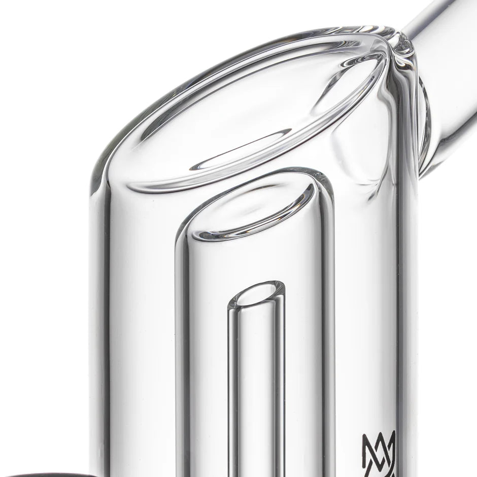 MJ Arsenal Plateau Peak Top Layered Glass for Puffco Peak — Plateau attachment lifestyle shot
