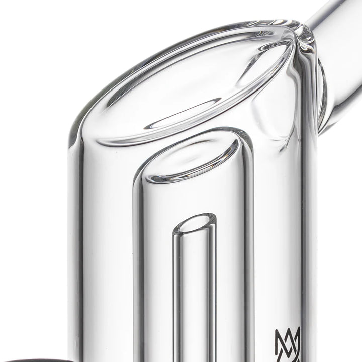MJ Arsenal Plateau Peak Top Layered Glass for Puffco Peak — Plateau attachment lifestyle shot