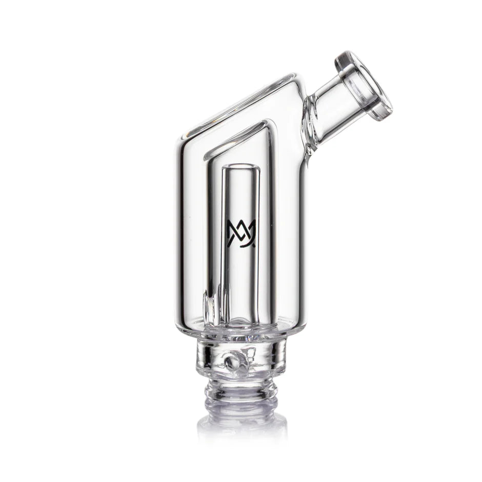MJ Arsenal Plateau Pivot Top Layered Glass for Puffco Pivot — Plateau pivot attachment front view