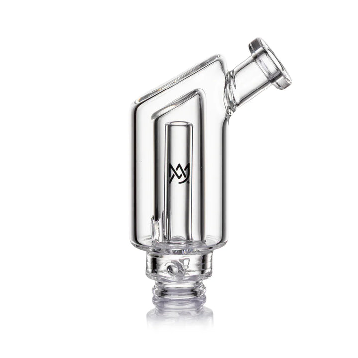 MJ Arsenal Plateau Pivot Top Layered Glass for Puffco Pivot — Plateau pivot attachment front view