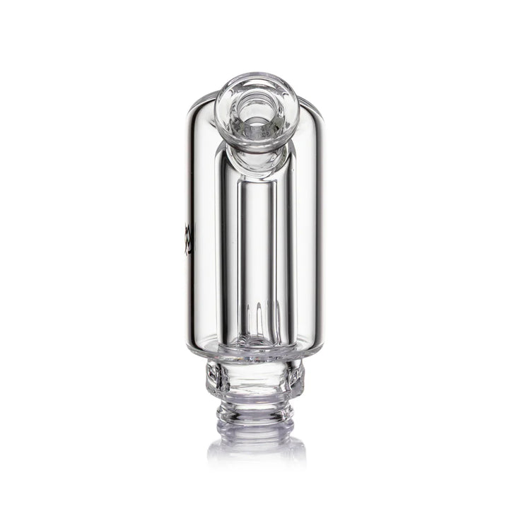 MJ Arsenal Plateau Pivot Top Layered Glass for Puffco Pivot — Plateau pivot attachment shown from alternate angle