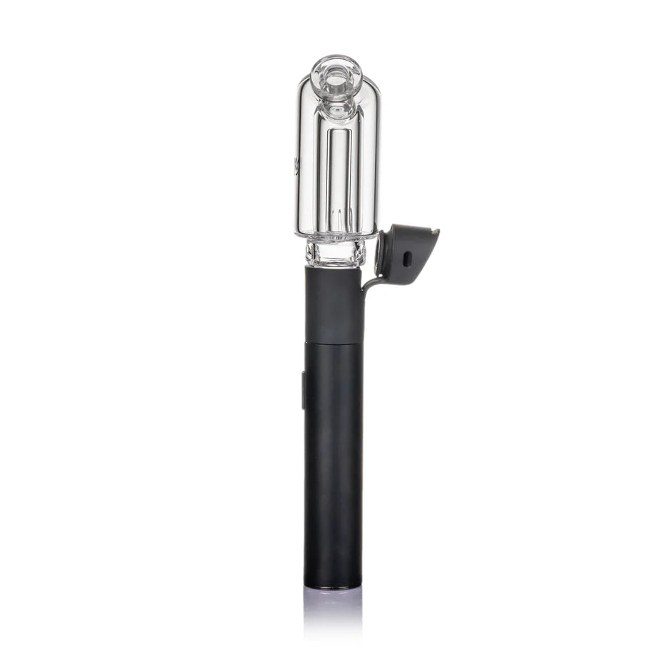 MJ Arsenal Plateau Pivot Top Layered Glass for Puffco Pivot — Plateau pivot attachment on Puffco Pivot full setup