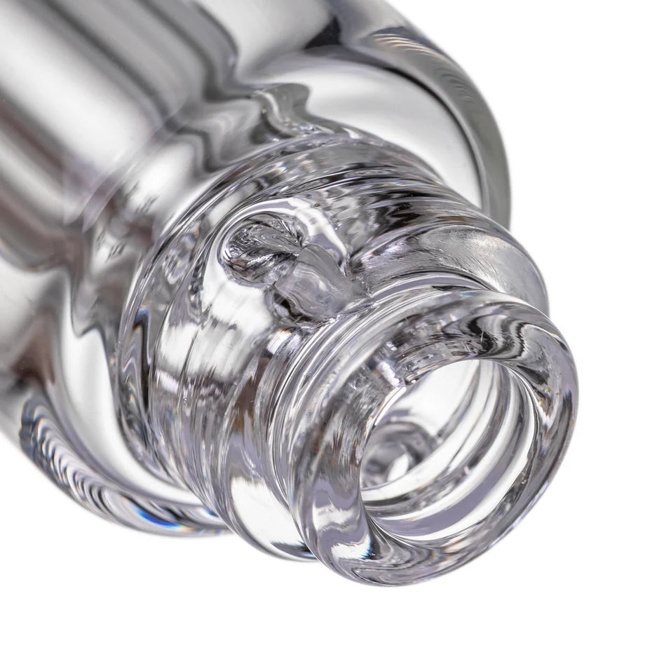 MJ Arsenal Plateau Pivot Top Layered Glass for Puffco Pivot — Plateau pivot attachment lifestyle shot