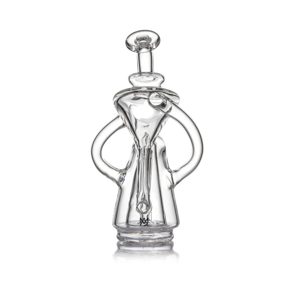 MJ Arsenal Tempest Peak attachment side profile showing recycler arms and internal water circulation channels