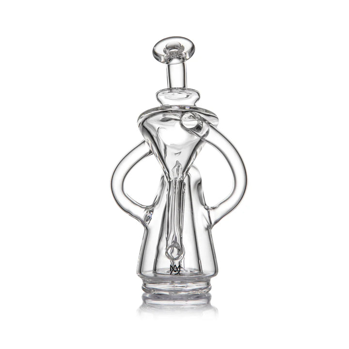 MJ Arsenal Tempest Peak attachment side profile showing recycler arms and internal water circulation channels