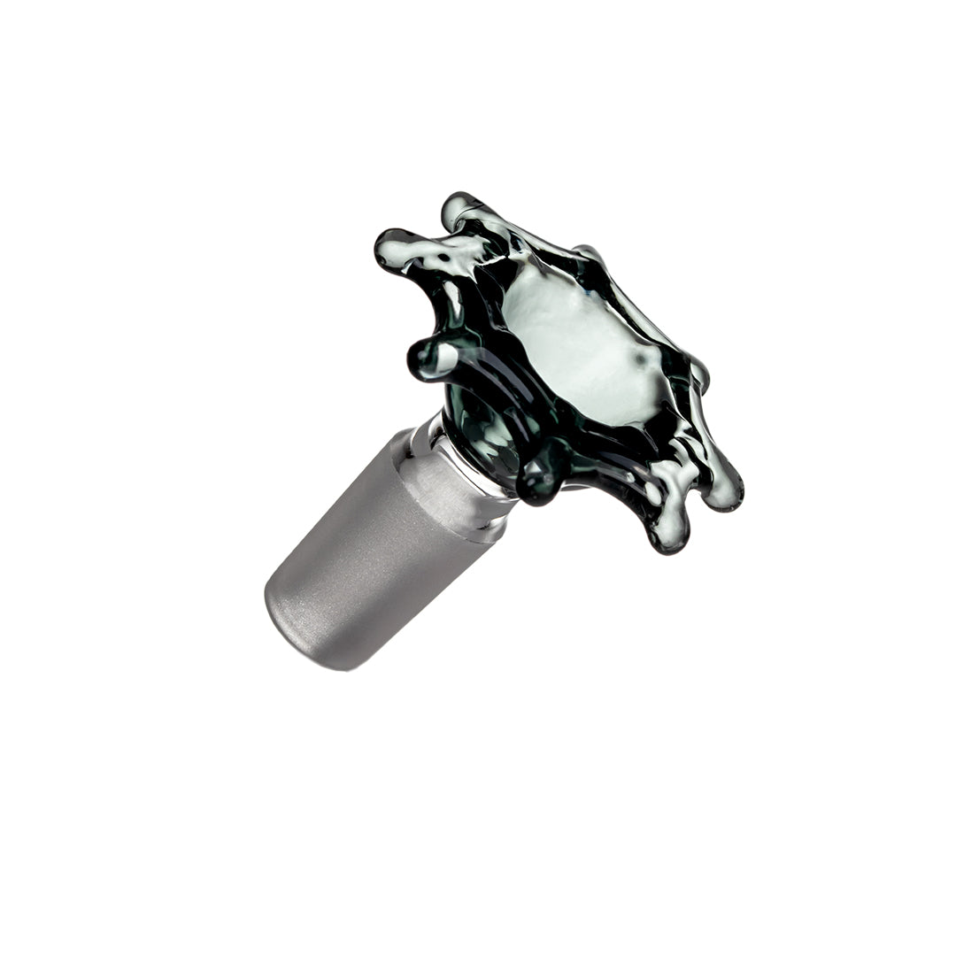 MJ Arsenal Spiderweb Flower Bowl – 14mm limited edition Halloween glass accessory