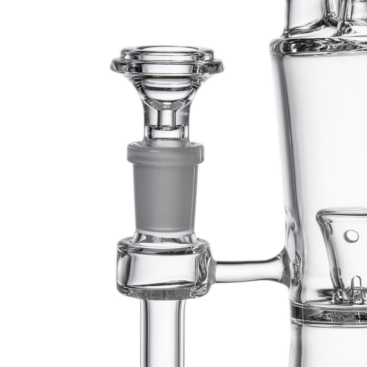 MJ Arsenal Spire Bong, upper chamber and neck detail