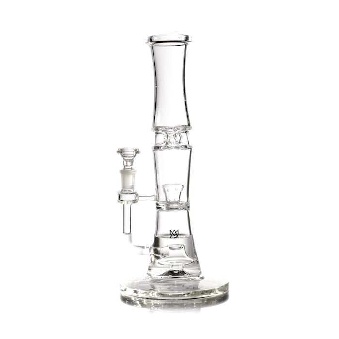 mj arsenal spire bong bubbling water filtration action gif