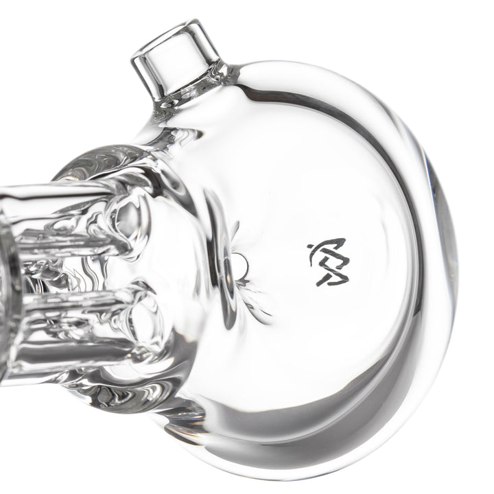 MJ Arsenal Tetra Hand Pipe — underside view showing the flat base the pipe stands on