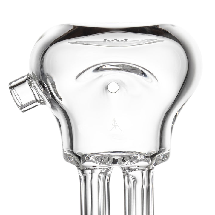 MJ Arsenal Tetra Hand Pipe — top-down close-up of the 19mm diameter by 19mm deep bowl