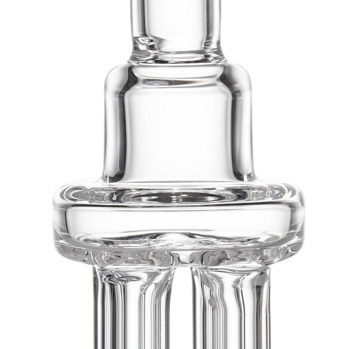 MJ Arsenal Tetra Hand Pipe — close-up of the neck where the pillar body meets the mouthpiece