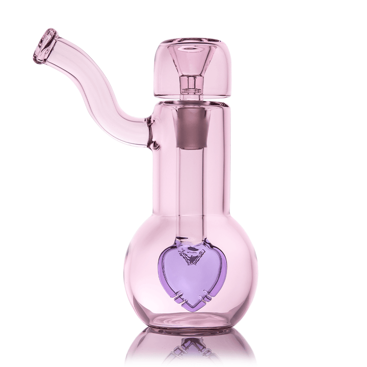 MJ Arsenal The Affectionery Bubbler — candy-themed glass bubbler, detail view