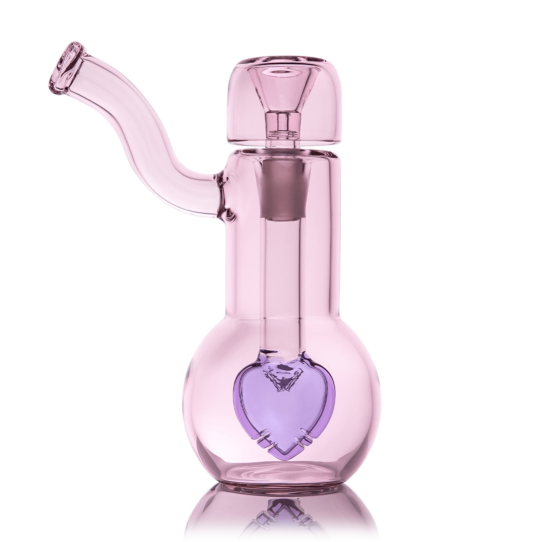MJ Arsenal The Affectionery Bubbler — candy-themed glass bubbler, detail view