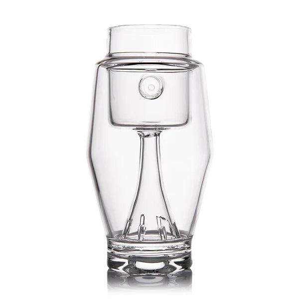 MJ Arsenal Proxy Bubbler Mini — front view showing the horizontal mouthpiece and compact water chamber