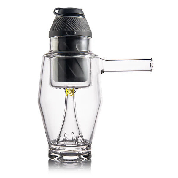 MJ Arsenal Proxy Bubbler Mini shown with a Puffco Proxy seated in it to demonstrate fit — the Proxy device pictured is sold separately and not included