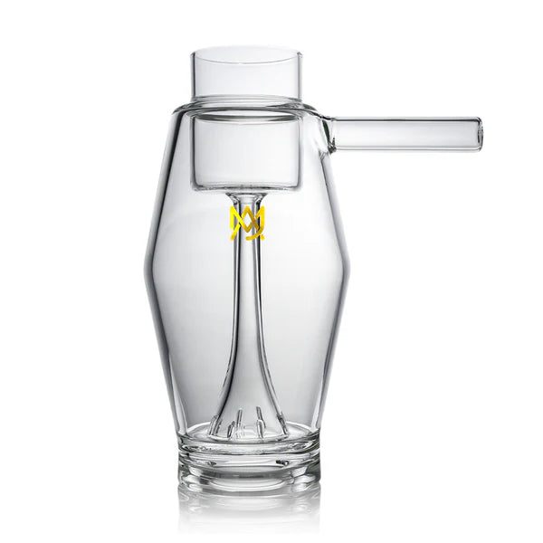 MJ Arsenal Proxy Bubbler — right side view showing the base-connected percolator and ergonomic profile