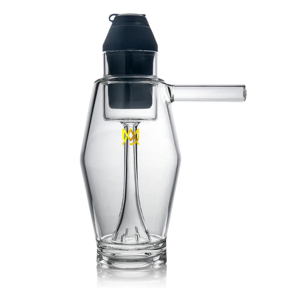 MJ Arsenal Proxy Bubbler shown with a Puffco Proxy seated in it to demonstrate fit — the Proxy device pictured is sold separately and not included