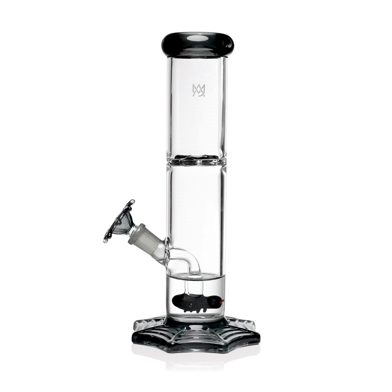 Animated GIF of MJ Arsenal Widowmaker Bong in action showing spider percolator and water filtration bubbling
