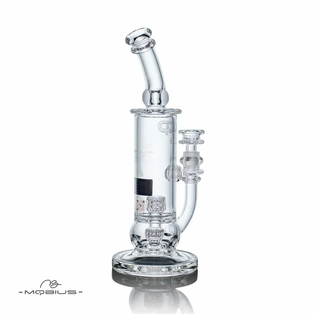 Mobius Glass 50T V5 Stereo Matrix — stereo matrix perc bong, side profile