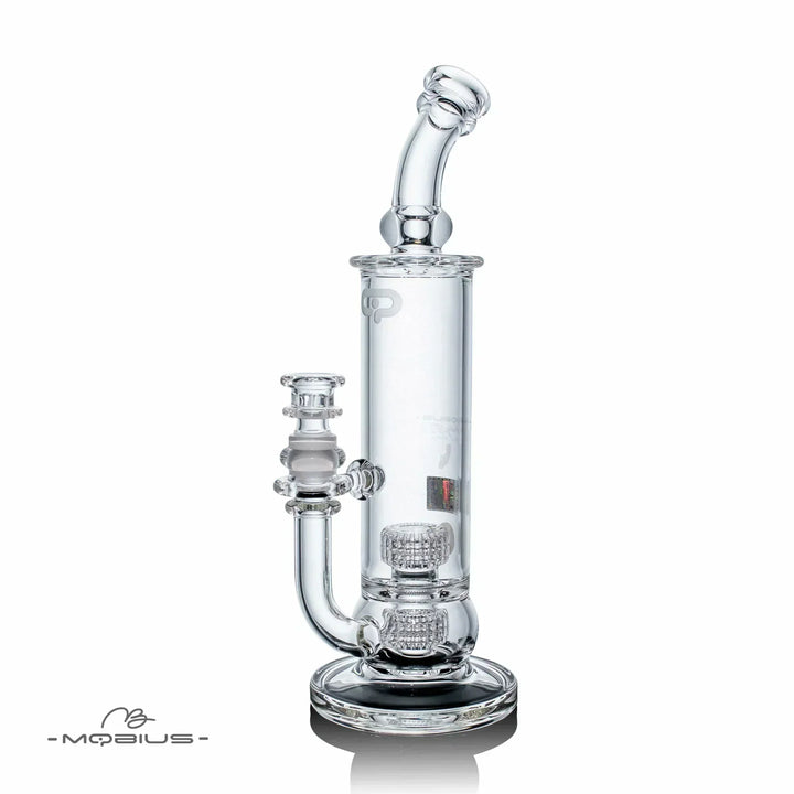 Mobius Glass 60T V5 Stereo Matrix — stereo matrix perc bong, hero shot