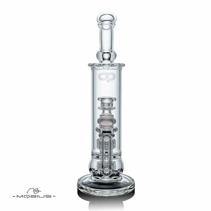 Mobius Glass 60T V5 Stereo Matrix — stereo matrix perc bong, alternate angle
