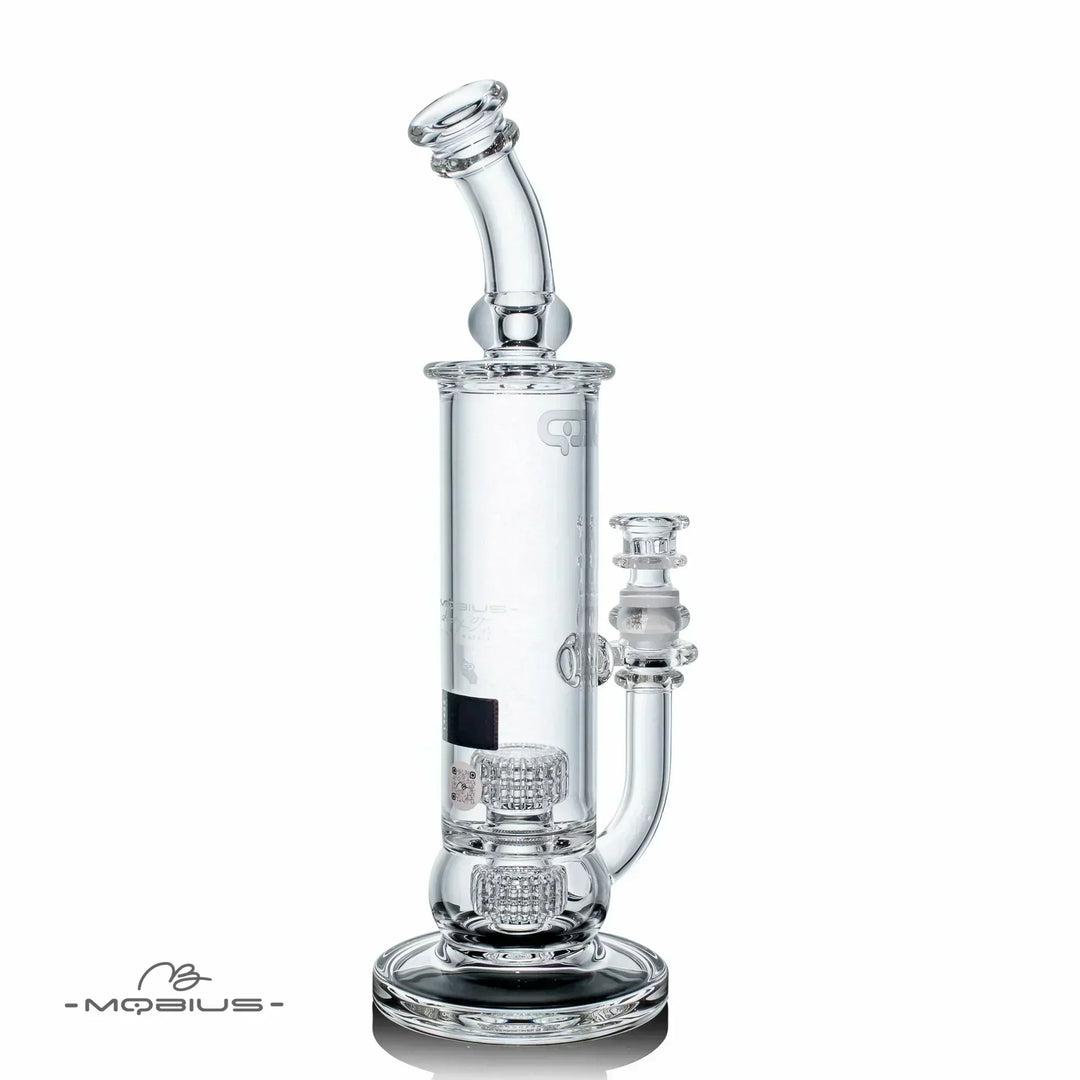 Mobius Glass 60T V5 Stereo Matrix — stereo matrix perc bong, side profile