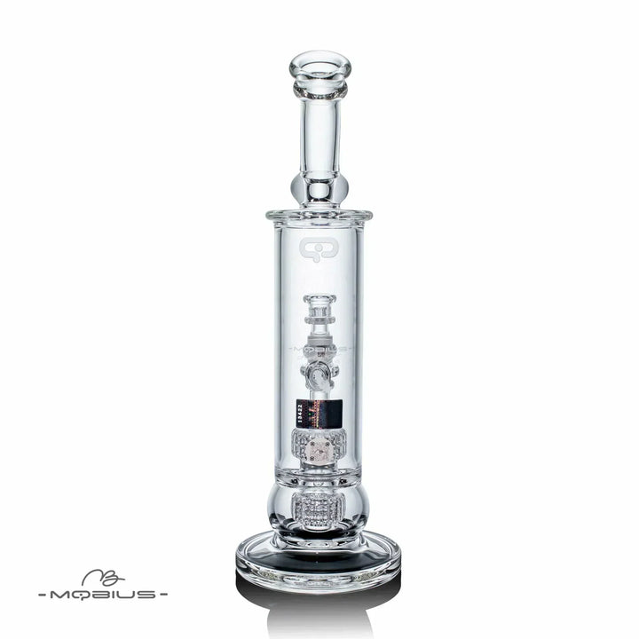 Mobius Glass 60T V5 Stereo Matrix — stereo matrix perc bong, percolator detail