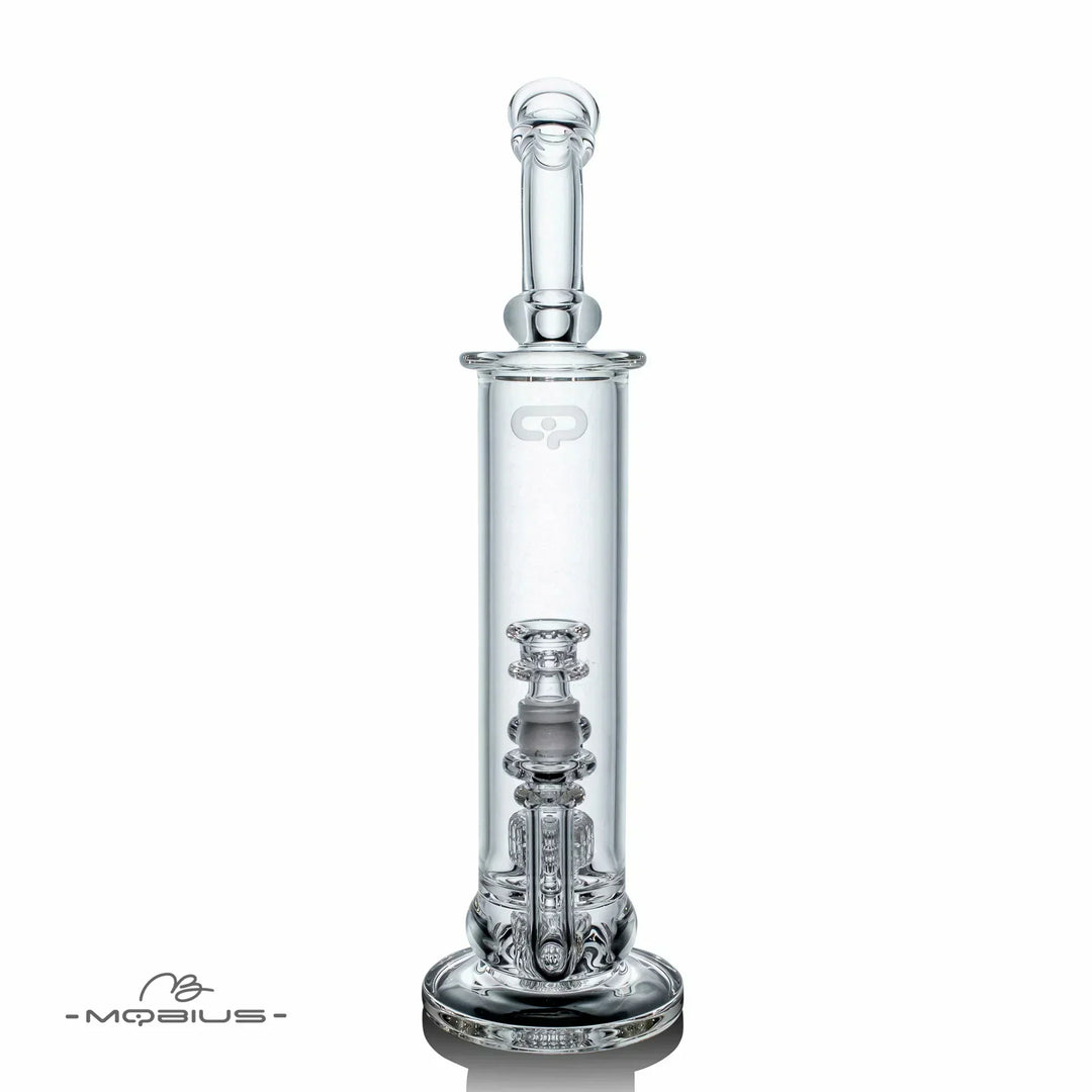 Mobius Glass 65T V5 Stereo Matrix — stereo matrix perc bong, alternate angle