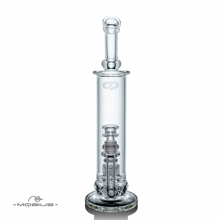 Mobius Glass 65T V5 Stereo Matrix — stereo matrix perc bong, alternate angle