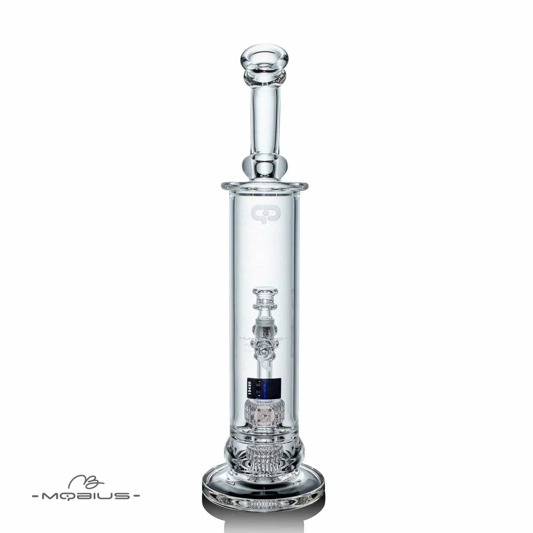 Mobius Glass 65T V5 Stereo Matrix — stereo matrix perc bong, percolator detail