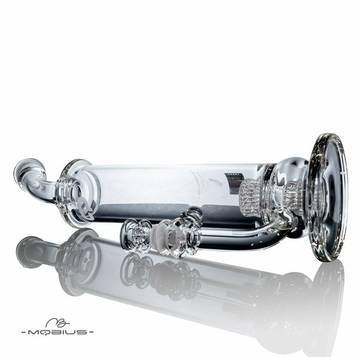 Mobius Glass 65T V5 Stereo Matrix — stereo matrix perc bong, base detail