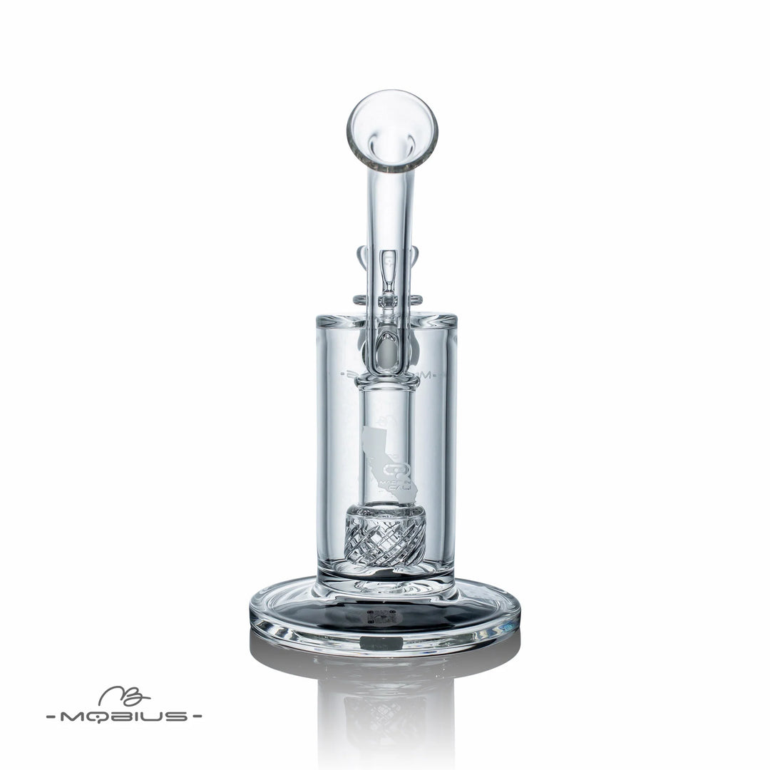 Mobius Glass Ion Reti V1 bubbler bong — Ion Reti V1 side profile