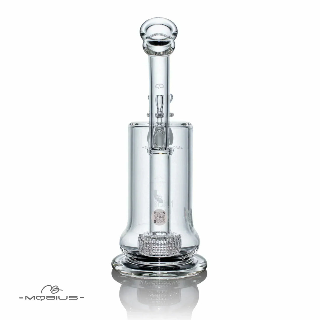Mobius Glass Micro V3 Matrix — micro matrix perc bubbler, percolator detail