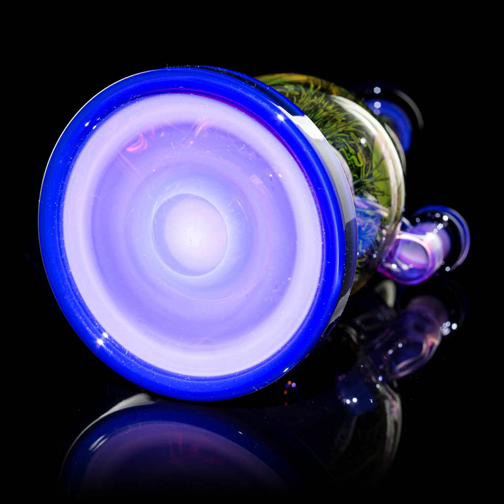 Mothership Glass Ball Rig Providence — heady faceted ball rig raffle, detail view