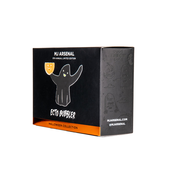 MJ Arsenal Ecto Bubbler Packaging Box Front with Logo