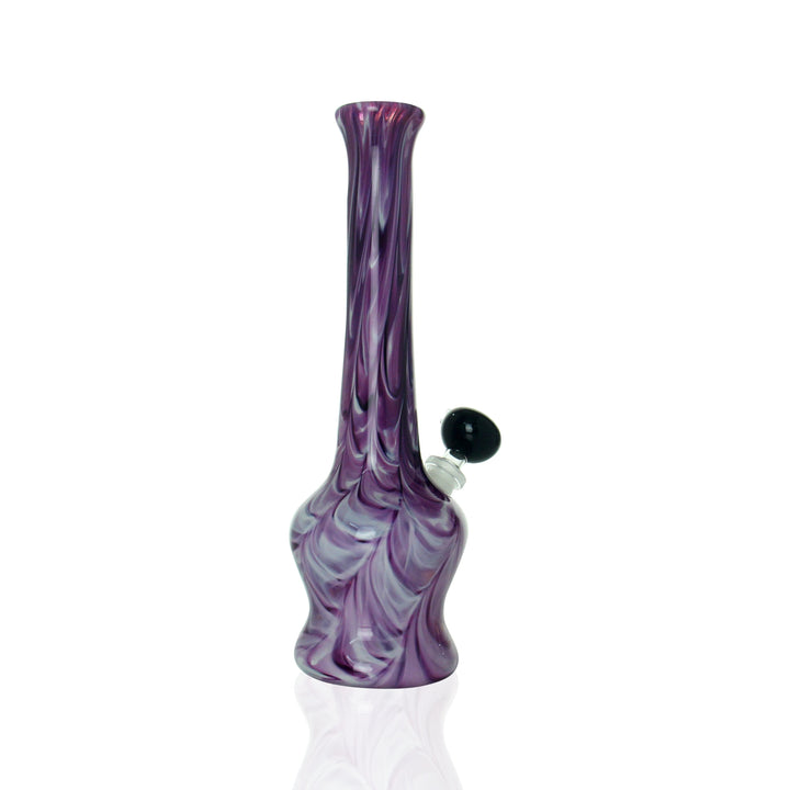 Noble Glass Small Oil Rig Amethyst Purple side view