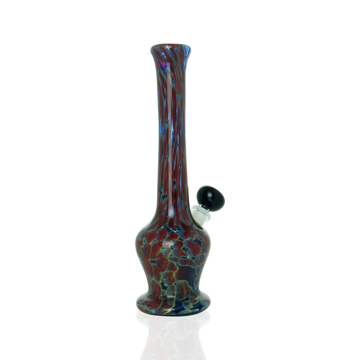 Noble Glass Small Oil Rig Copper Reactive side view