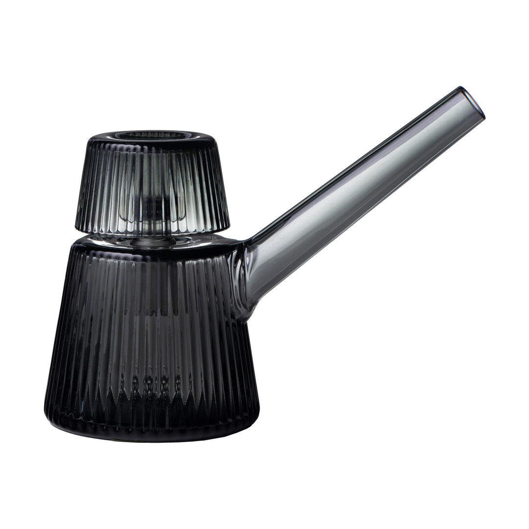NWTN Deco Bubbler glass Art Deco design charcoal