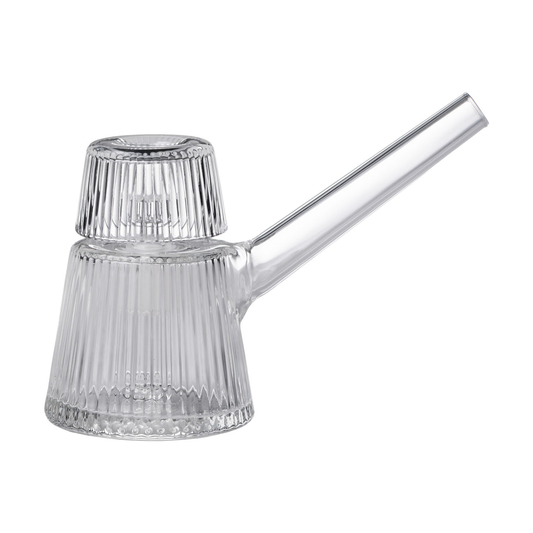 NWTN Deco Bubbler glass Art Deco design clear