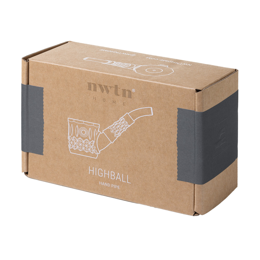 NWTN Home Highball hand pipe box front display