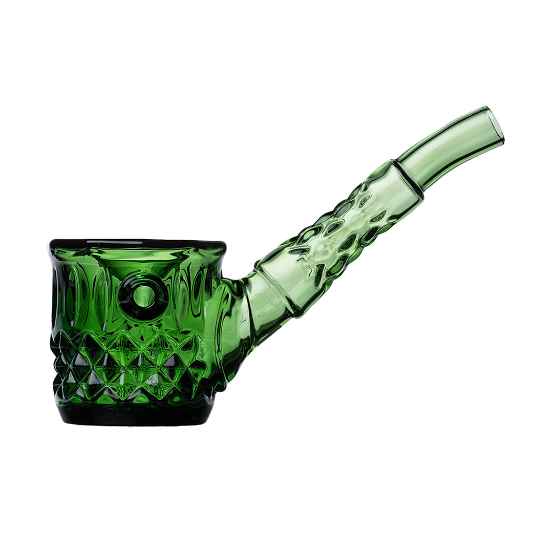NWTN Green Highball Pipe minimalist glass pipe