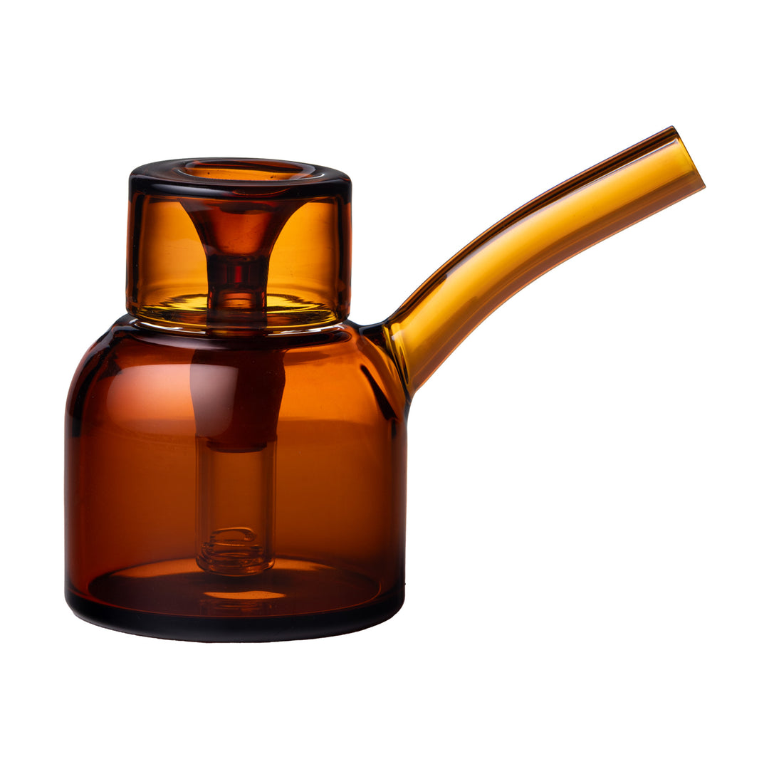 Baltic Amber NWTN Home Vesper Bubbler tabletop glass design