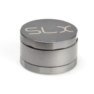 Silver SLX grinder 4 piece upright with sleek finish