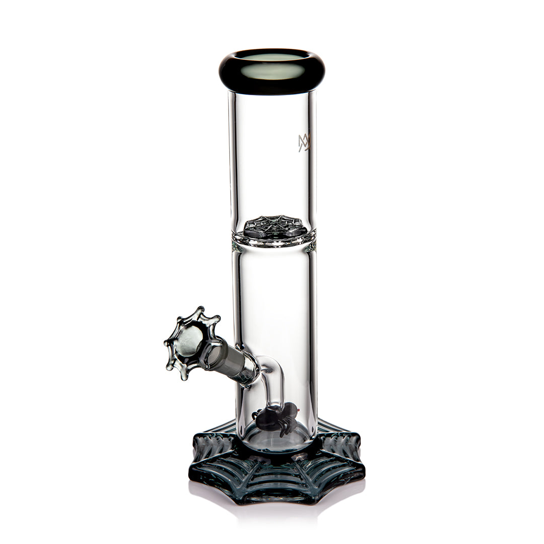 MJ Arsenal Widowmaker Bong – limited edition Halloween glass with spider perc and spiderweb ice catcher
