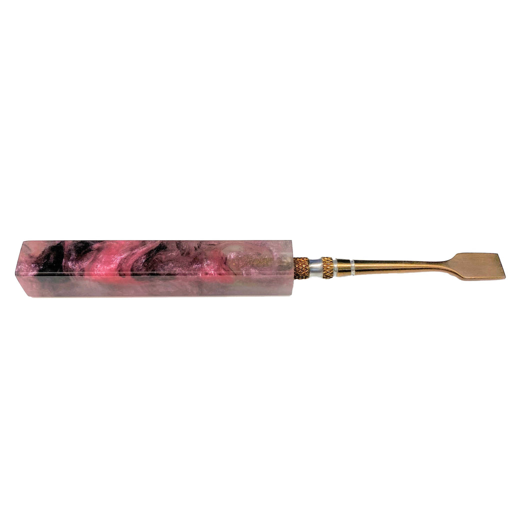710 Swords - Anodized Flat Head Dabber - Desert Rose